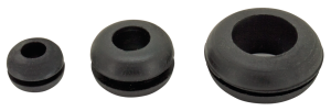 Rubber grommet, size 6 mm i.d. 4 mm