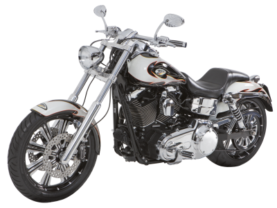 Naked Blk Bubba Front fork +4" (over FL)