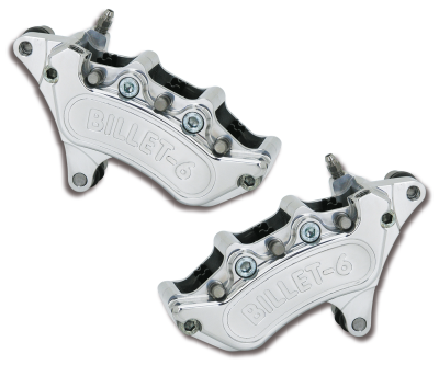 Billet 6 calipers 13" dual front 84-99