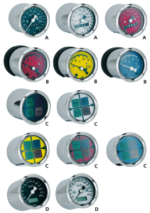 Black Mini Speedo 1:1 MPH w/o bracket (IT)