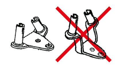 Throttle cable E+G81-95 LN=41" 135° (IT)