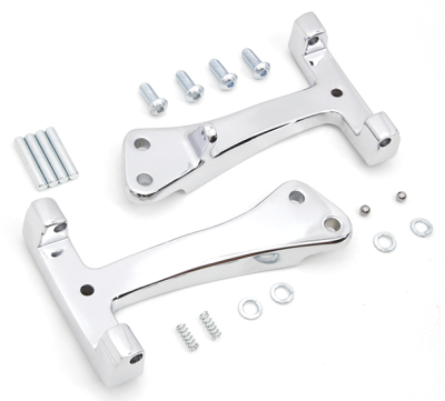 Passenger board supports chrome FXD06-17 (IT)