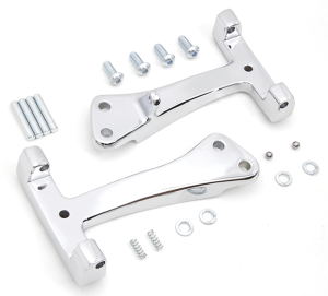 Passenger board supports chrome FXD06-17 (IT)