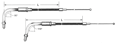 Chromite BT90 LN=35" 90ª throttle (IT)