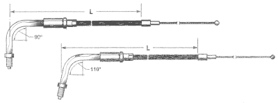 Chromite BT90 LN=42" 90_ throttle (IT)