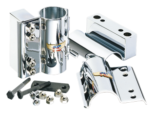 Hardware kit black complete 35mm forks (IT)