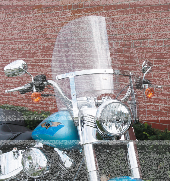 Touring Windshield kit FLH notched h.d. (IT)