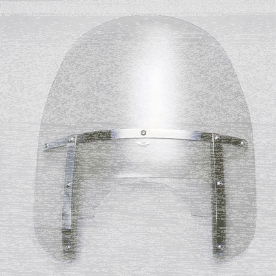 Touring Windshield kit FLH notched h.d. (IT)