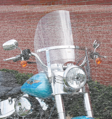 Touring Windshield kit FLH notched h.d. (IT)