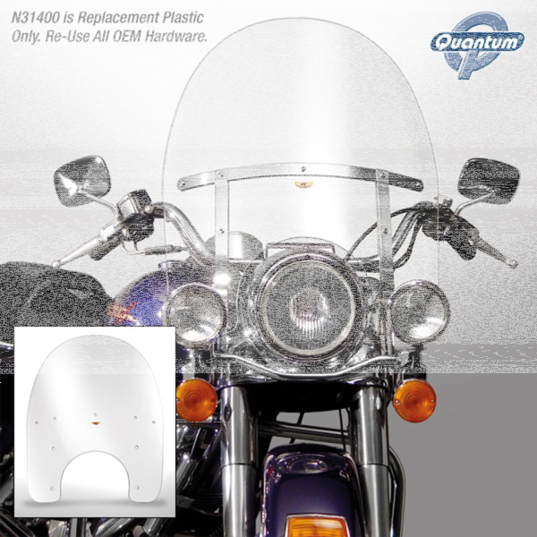 Replacement windshield FLHR94-up (IT)