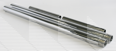 Sliders/Tubes HiTech polished stock 27" (IT)