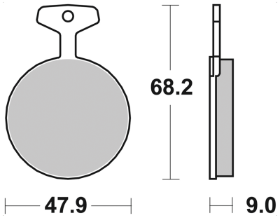 SBS HF Brake pads sprocket disc kit (IT)