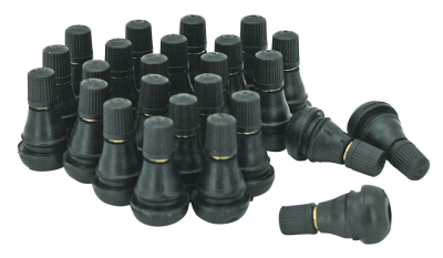 25pck Tubeless Tire Valves Rubber (IT)