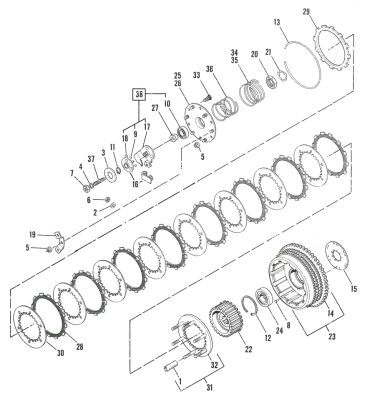 Clutch Drum with Ring Gear XL81-e84 (IT)