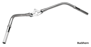 Handlebar Buckhorn offset Chrome
