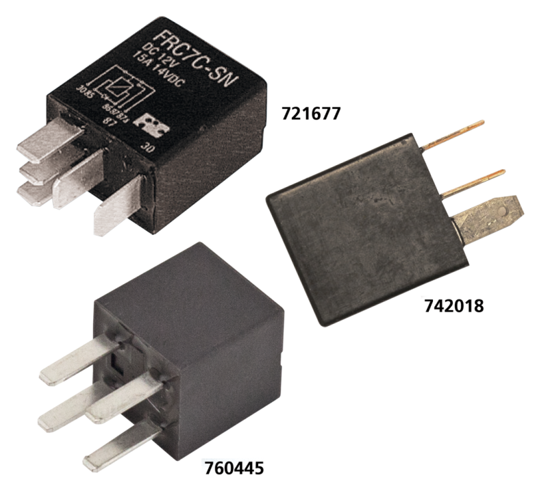 Micro Starter relay w/diode #31522-00 (IT)