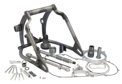 Wide Ass swing arm kit Softail 2000-2006 (IT)