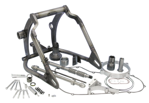 Wide Ass swing arm kit Softail 2000-2006 (IT)