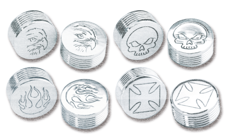 Hex Bolt cap 1/4" Eagle design (IT)