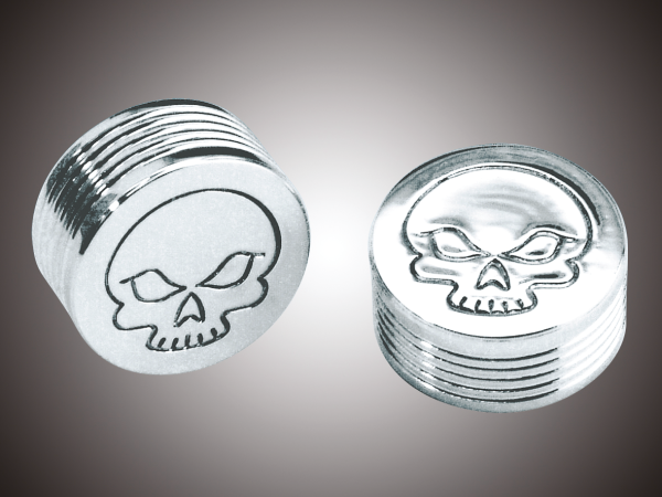 Buttonhead Bolt cap 1/4" Flame design (IT)