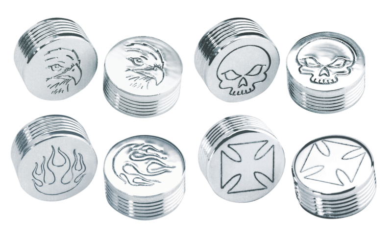 Buttonhead Bolt cap 1/4" Skull design (IT)
