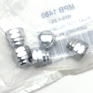 5Pck M10-1.25 Flat Top Acorn Nut