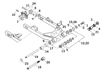 10pck GHDP HOLEPLUG SWINGARM FXD S (IT)