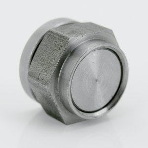 Thundermax straight 18mm weld bung+cap (IT)