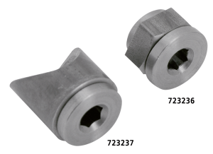 Thundermax straight 18mm weld bung+cap (IT)