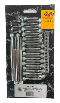 Allen/Button Side Cvr kit F*ST/FXD 07-17