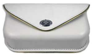 Windshield Pouch White/Gold Trim FL60-84 (IT)