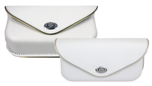 Windshield Pouch White/Gold Trim FL60-84 (IT)