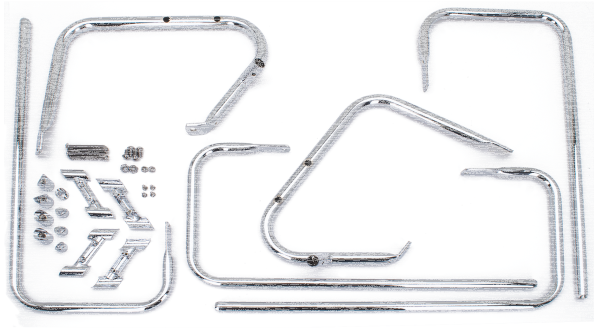 Saddlebag Chrome Guard Kit FLH/T97-08 (IT)