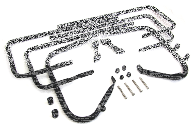 Saddlebag Black Guard Kit FLH/T09-13 (IT)
