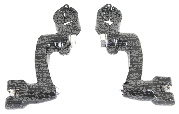 Highway Bar Peg Mounts Black (IT)