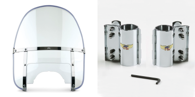 41mm BHD kit round top/notched clear