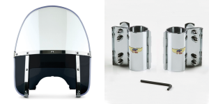 Beaded H-Duty round top/notched black (IT)