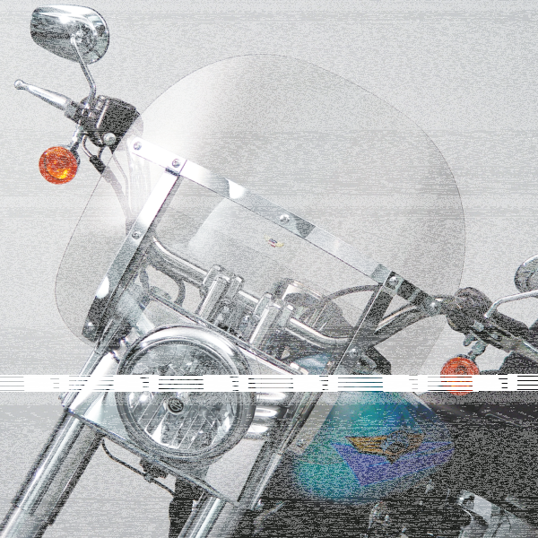 Chopped H-Duty kit clear FLST86-up (IT)