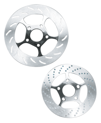 Disc rotor 8 5/8" Five spoke drilled Chr (IT)