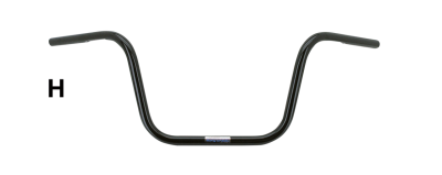 Black Apehanger "Low" H=270mm 82-up (IT)