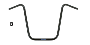 Apehanger "X-High" H=460mm 82-up (IT)