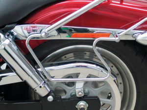 Chrome saddlebag supports FXDF08-17 (IT)