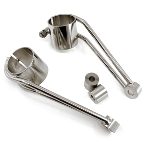 Vintage polish inox 39mm lightbracketset (IT)