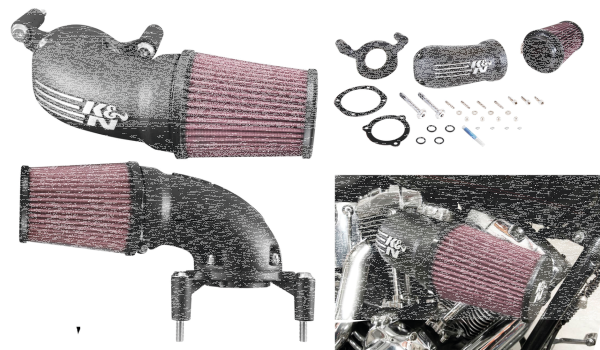 K&N Deluxe AirCharger Black TC08-17 TBW (IT)