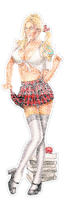 Mini Decal School Babe (IT)