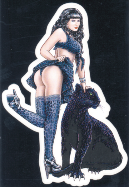 Mini Decal Dangerous Pussy (IT)