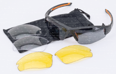 Swift Matte Black-Orange Frame 3 Lenses (IT)