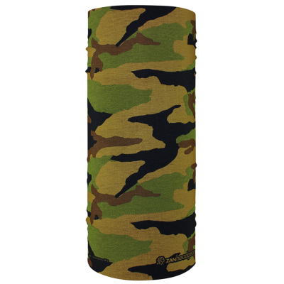 Zan Motley Tube Polyester Woodland Camo
