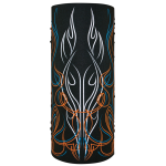 Zan Motley Tube Polyester Pinstripe Flam