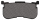 EBC-HH Trike 14-18 RR brake pads (IT)